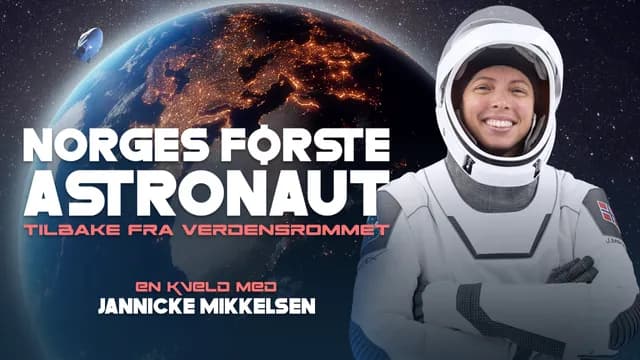 Norges første astronaut tilbake fra verdensrommet 